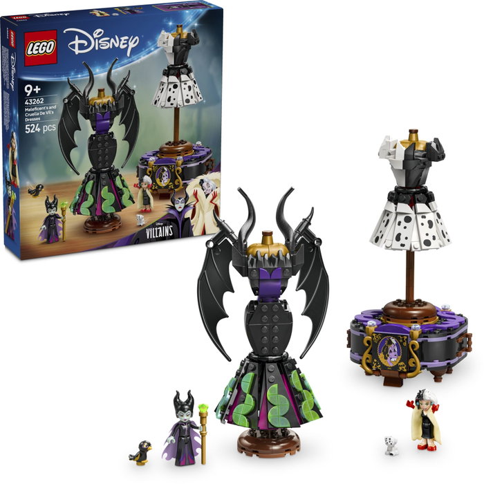 LEGO Disney Robes de Maléfique et Cruella d'Enfer 43262 LEGO Disney Robes de Maléfique et Cruella d'Enfer 43262