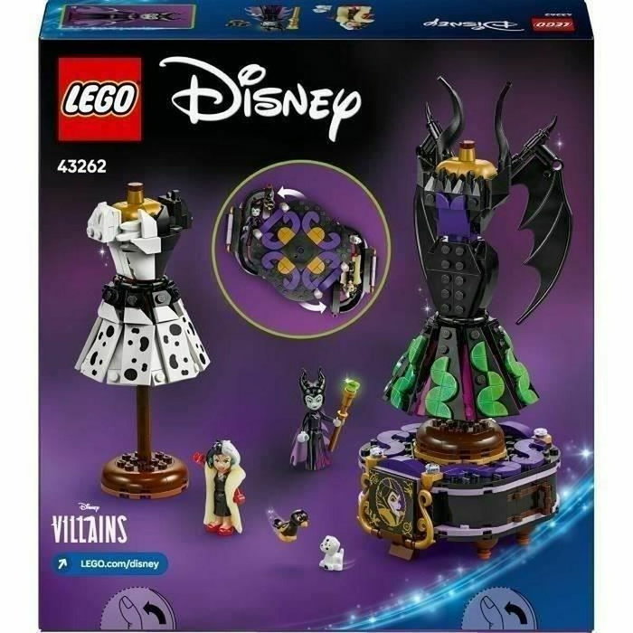 LEGO Disney Les robes de Maléfique et Cruella D'Enfer 43262 LEGO Disney Les robes de Maléfique et Cruella D'Enfer 43262