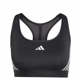Soutien-gorge de Sport Adidas Essentials Powereact Mid Noir