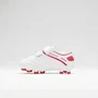 Gilbert Sidestep X20 Chaussure de rugby garçon Blanc/Rouge Taille 33 Crampons moulés