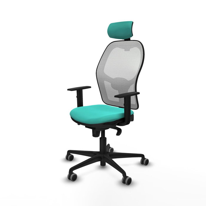 Piqueras y Crespo Chaise de Bureau 1D036G2 Turquoise Piqueras y Crespo Chaise de Bureau 1D036G2 Turquoise