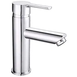 Edouard Rousseau Mitigeur de Lavabo Dower Chromé, avec Cartouche Céramique Ø 35 mm, Butée Éco-Stop et Aérateur Réducteur de Débit