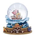 Nemesis Now Boule à neige One Piece Going Merry 17 cm