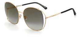 JIMMY CHOO TINKA-G-SK-000-FQ Lunettes de soleil dorées