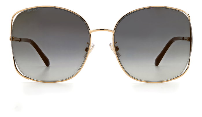 JIMMY CHOO TINKA-G-SK-000-FQ Lunettes de soleil dorées JIMMY CHOO TINKA-G-SK-000-FQ Lunettes de soleil dorées