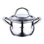 Bergner Casserole en Acier Inoxydable Ø 20 x 11,5 cm - 3,3 L