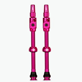 Muc-Off Big Bore Lite XXL Valve Tubulaire Aluminium Rose
