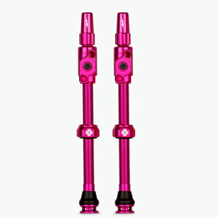 Muc-Off Big Bore Lite XXL Valve Tubulaire Aluminium Rose Muc-Off Big Bore Lite XXL Valve Tubulaire Aluminium Rose
