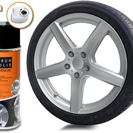 Foliatec Gomme Liquide Argent Métallique 1 X 400 mL FO2048