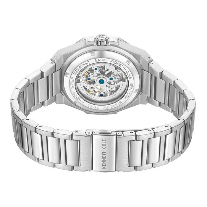 Kenneth Cole KCWGY0058901 - Montre Automatique Homme Acier Gris et Cadran Bleu Kenneth Cole KCWGY0058901 - Montre Automatique Homme Acier Gris et Cadran Bleu