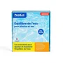 Poolsan - Kit de Traitement et d'Équilibre de l'Eau pour Piscine et Spa - pH+/pH-/TA+ 400g avec 25 Bandelettes de Test