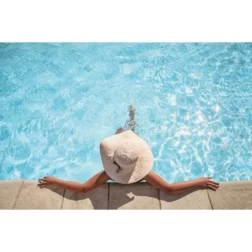 Poolsan - Kit de Traitement et d'Équilibre de l'Eau pour Piscine et Spa - pH+/pH-/TA+ 400g avec 25 Bandelettes de Test