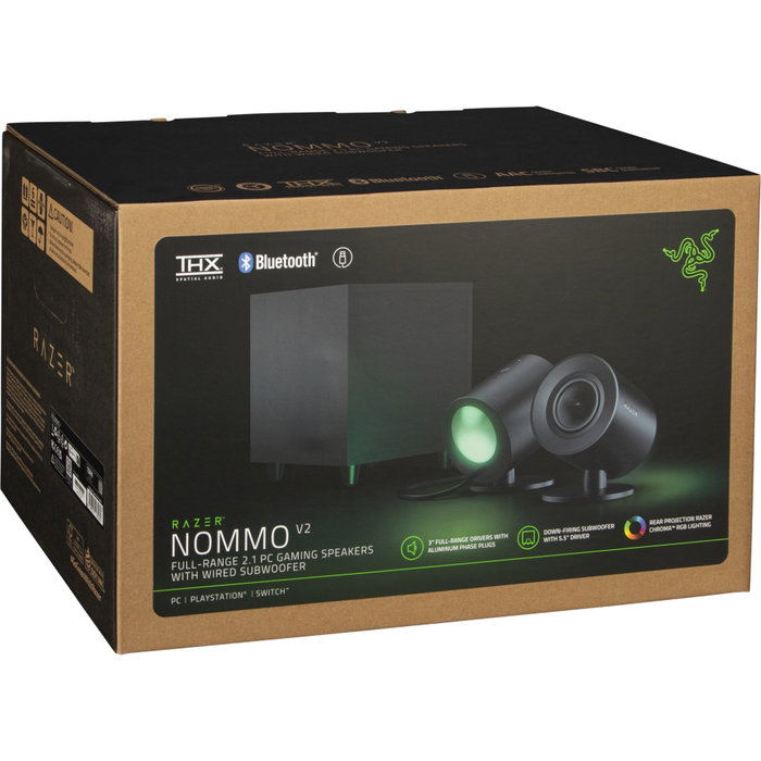 Razer RZ05-04750100-R3G1 Haut-parleurs de PC, 3 Unités, Noir