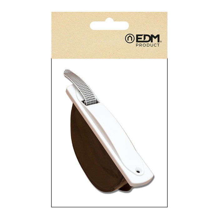 EDM PR01 Recogedor encastrable ABS blanc pour cintre de 14 mm