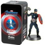 EAGLEMOSS HERO COLLECTOR Figura Captain America Heavyweights Avengers Marvel - Statuette en métal dans sa boîte