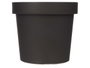 Ibergarden Pot en plastique anthracite 14x12.5 cm (Set de 12)