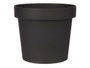 Ibergarden Pot en plastique anthracite 14x12.5 cm (Set de 12)