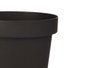 Ibergarden Pot en plastique anthracite 14x12.5 cm (Set de 12)