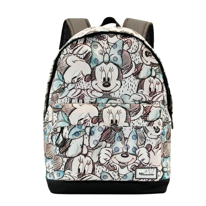 Disney Sac à Dos Minnie Drawing 41 cm - Sac à Dos pour Enfant à Imprimé Dessin, Dimensions 41 x 30 x %, Marque : Disney