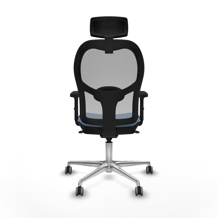 Piqueras y Crespo Chaise de Bureau 2D086G2 Bleu ciel avec Appui-tête