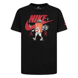 T shirt à manches courtes Enfant Nike Air Boxy Noir