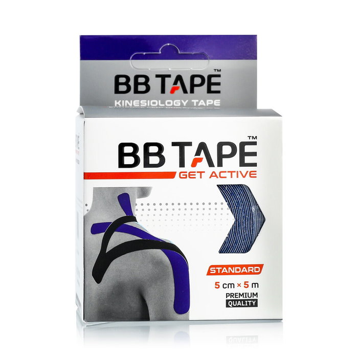 Bande de kinésiologie Get Active Blue marine 5 cm x 5 mm