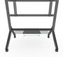 B-Tech BT8546 Momentum Edge XL Support mobile avec roues freinées pour écrans tactiles interactifs de 65" à 110" (charge 125 kg)