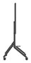 B-Tech BT8546 Momentum Edge XL Support mobile avec roues freinées pour écrans tactiles interactifs de 65" à 110" (charge 125 kg)