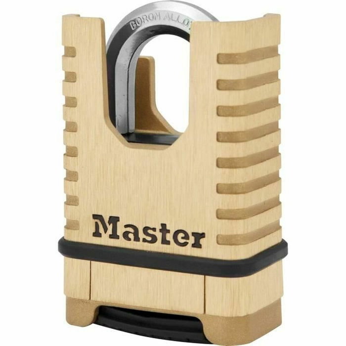 Master Lock M1177EURD Cadenas à Combinaison en Laiton Massif Master Lock M1177EURD Cadenas à Combinaison en Laiton Massif