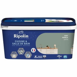 Ripolin Peinture Cuisine et Bain Vert Nobile - 2 L