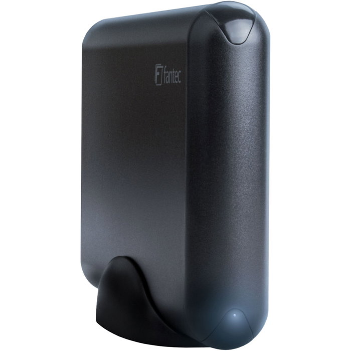 Fantec DB-F35U3 Boîtier de disque dur externe en aluminium noir Fantec DB-F35U3 Boîtier de disque dur externe en aluminium noir