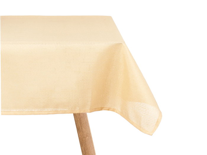 Kinvara Nappe en Polyester Beige 140x180 cm (Set de 12)