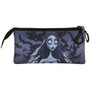 Karactermania - Portatodo Emily La Novia Cadaver triple, étui rectangulaire 3 compartiments, 23x7x11 cm