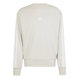 Sweat à capuche homme Adidas 3Bandas French Terry Blanc