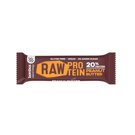 SANTIVERI Bombus Raw Protein cacahuète, pack de 20 unités