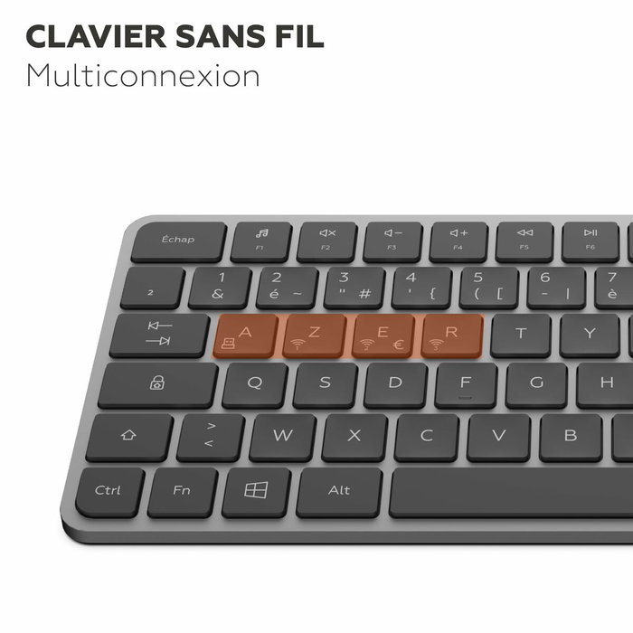 Mobility Lab KP430W Mini Gris AZERTY