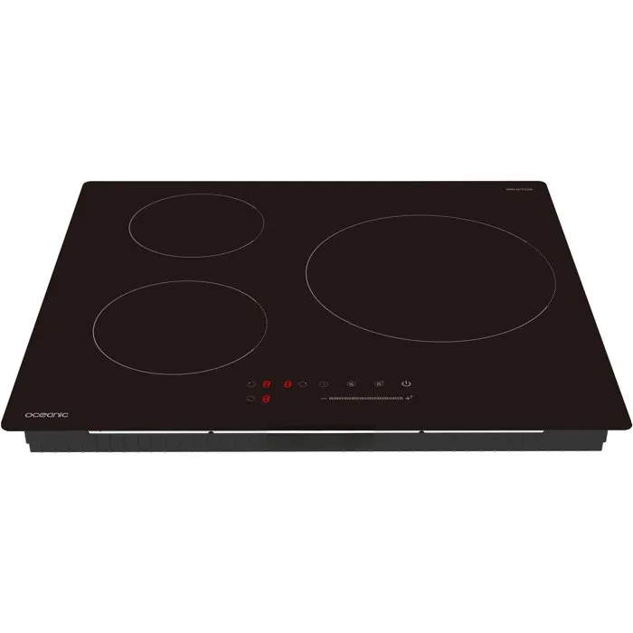 Oceanic Table de cuisson à induction 3 foyers - Noir Oceanic Table de cuisson à induction 3 foyers - Noir