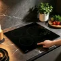 Oceanic Table de cuisson à induction 3 foyers - Noir