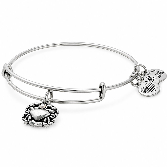 Alex And Ani Bracelet Cangrejo II Gris 20cm Alex And Ani Bracelet Cangrejo II Gris 20cm