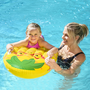Bestway 42049 Colchoneta de Surf Gonflable avec Poignées 84x56 cm pour Enfants +3-8 ans Plage et Piscine