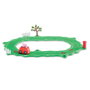 Peppa Pig Circuit de Voiture Rouge COP8343 Set de Jeu avec Coche Motorisé et Accessoires Enfants +3 Ans