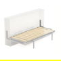 HERRAJES ALK Somier Abatible Horizontal SERENA 41.9 - 135x190 cm - Lit Escamotable avec Pieds