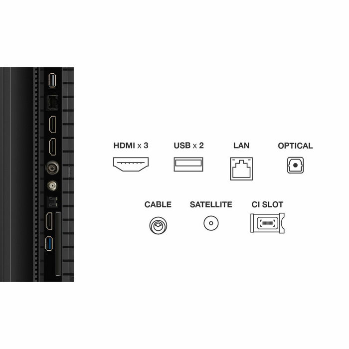 TV intelligente TCL 75P7K 75" 4K Ultra HD HDR QLED