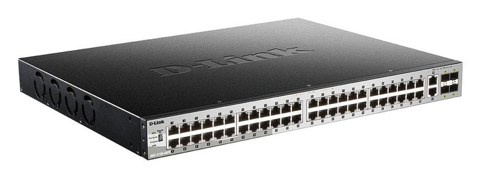 D-Link DGS-3130-54PS E Switch L3 Géré 48 ports Gigabit PoE+ 4 SFP+