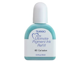 Tsukineko Recharge d'encre VERSACOLOR Vert céladon opaque 15ml