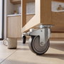 TENTE Roue pivotante NAVARA PL 2470 avec frein et bande en caoutchouc Ø100mm