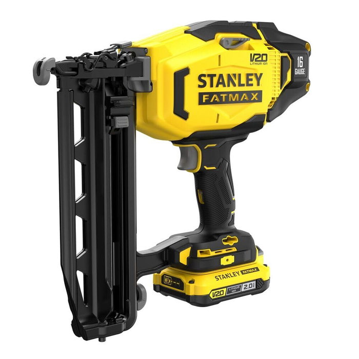 Stanley Fatmax SFMCN616D2K-QW Cloueur de finition sans fil 18V avec 2 batteries 2Ah