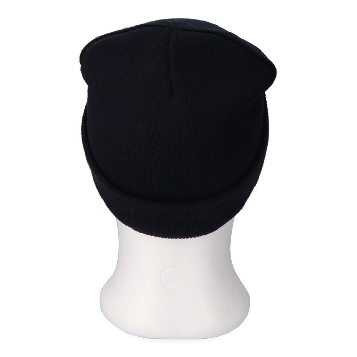 Edm Bonnet en maille d'hiver bleu marine