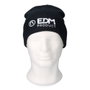 Edm Bonnet en maille d'hiver bleu marine