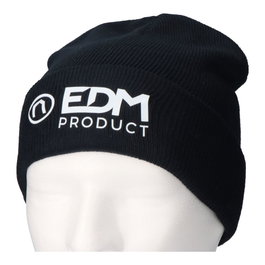 Edm Bonnet en maille d'hiver bleu marine